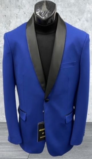 Zacchi Men's Fashion Dinner Jacket - Bold Satin Lapel