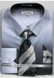 Daniel Ellissa Men's Outlet Convertible Cuff Shirt Set - Fashion Multicolor