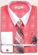 Daniel Ellissa Men's French Cuff Shirt Set - Silk Print