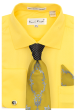 Karl Knox Men's French Cuff Shirt Set - Thorn Pattern