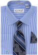 Blue Pinstripe Shirt Dress Shirts for Men Striped Shirts