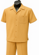 Gold Leisure Suit Clothing Suit for Men