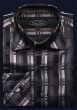 Daniel Ellissa Men's Outlet Fashion Dress Shirt - Layered Windowpane