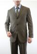 Tazio Men's 2 Piece Executive Suit - Tone on Tone Pinstripe
