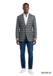 Grey Jacket Mens Sport Jackets Dress Blazers