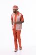 CCO Men's 2 Piece Short Sleeve Walking Suit - Triple Stripes
