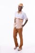 CCO Men's 2 Piece Short Sleeve Walking Suit - Light Houndstooth