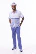 CCO Men's 2 Piece Short Sleeve Walking Suit - Light Houndstooth