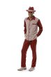 CCO Men's 2 Piece Long Sleeve Walking Suit - Sleek Plaid