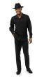 CCO Men's 2 Piece Long Sleeve Walking Suit - Textured Solid