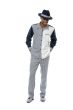 CCO Men's 2 Piece Long Sleeve Walking Suit - Checker Pattern