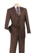 CCO Men's 2 Piece Poplin Outlet Suit - 2 Button Jacket