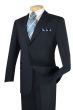 CCO Men's 2 Piece Poplin Outlet Suit - 2 Button Jacket
