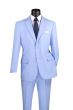 CCO Men's 2 Piece Poplin Outlet Suit - 2 Button Jacket