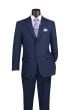 CCO Men's 2 Piece Poplin Outlet Suit - 2 Button Jacket