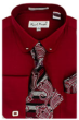 Karl Knox Men's French Cuff Shirt Set - Exotic Stripe Patterns