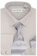 Karl Knox Men's French Cuff Shirt Set - Multi Style Stripes