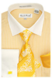 Karl Knox Men's French Cuff Shirt Set - Elegant Flowers