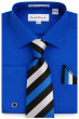 Royal Dress Shirt Mens Button Down Shirts with French Cuffs