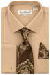 Tan Mens Dress Shirts Button Up Shirt for Men