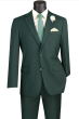 SMB Couture Men's Outlet 2 Piece Executive Suit - Solid Colors