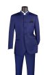Vinci Men's 2 Piece Nehru Suit - 5 Button Fashion Style
