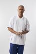 Silversilk Men's 2 Piece Short Sleeve Walking Suit - Subtle Stripe