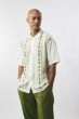 Silversilk Men's 2 Piece Short Sleeve Walking Suit - Triangle Stripe