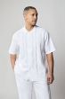 Silversilk Men's 2 Piece Short Sleeve Walking Suit - Solid Color Knit