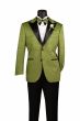 Pesto Blazer Mens Sport Coats with Bowtie Peak Lapel