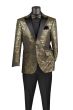 CCO Men's Outlet 2 Button Sport Coat  - Geometric Shapes