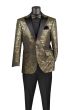 Vinci Men's 2 Button Sport Coat  - Geometric Shapes