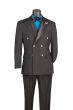 Black Blazer Double Breasted Sport Coat Peak Lapel