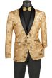 Vinci Men's Outlet Slim Fit Sport Coat - Tone on Tone Accents