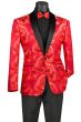 Vinci Men's Slim Fit Sport Coat - Tone on Tone Accents