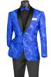 Vinci Men's Slim Fit Sport Coat - Tone on Tone Accents