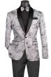 Vinci Men's Slim Fit Sport Coat - Tone on Tone Accents