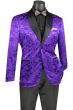 Vinci Men's Slim Fit Sport Coat - Silky Jacquard