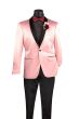 Vinci Men's Slim Fit Sport Coat - Narrow Shawl Lapel
