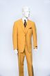 Zacchi Men's 3 Piece Poplin Outlet Suit - Solid Color Side Vents