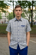 Royal Blue Leisure Suit Clothing Suit for Men