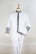 Apollo King Men's 2pc Nehru Style Suit - Pastor Suit