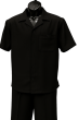 CCO Men's 2 Piece Wide Leg Walking Suit - Chest Pocket