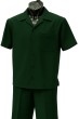 Dark Green Leisure Suit Clothing Suit for Men