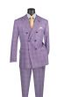 CCO Men's Outlet 2 Piece Double Breasted Suit - Fashion Glen Plaid