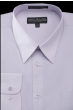Lilac Solid Color Dress Shirt Men's Button Down Shirts