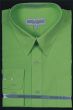 Apple Green Button Down Shirts for Men Slim Fit