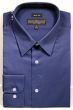 Navy Blue Button Down Shirts for Men Slim Fit