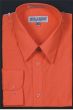 Orange Button Down Shirts for Men Slim Fit