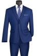 CCO Men's Outlet 2 Piece Wool Feel Executive Suit - Adjustable Waistband